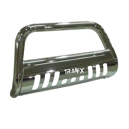 Trailfx TrailFX B0040S; Bull Bar; 3 Inch Diameter; With Skid Plate; With Holes For Optional Lighting B0040S